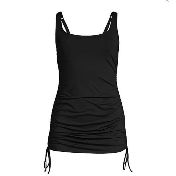 Lands' End Swim Lands End Plus Size Swim Dress One Piece Swimsuit